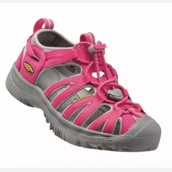 Keen Big Kids Girls Outdoor Hiking Sandals Comfort shoes sz 4 - Picture 1 of 12